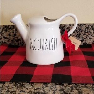 Rae Dunn Flower Watering Can